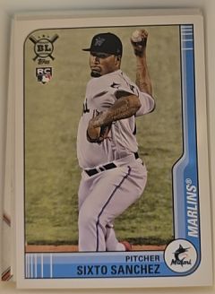 2021 Topps Big League #142 Sixto Sanchez — front