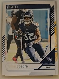 2024 Donruss #127 Tyjae Spears — front