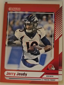 2024 Donruss #3 Jerry Jeudy — front