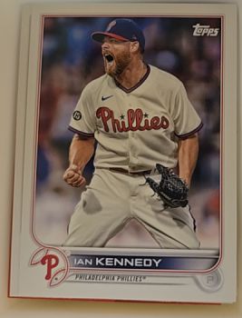 2022 Topps #102 Ian Kennedy — front