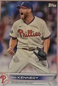 2022 Topps #102 Ian Kennedy — front