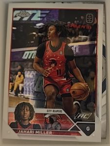 2023-24 Topps Chrome Overtime Elite #68 Jahari Miller — front