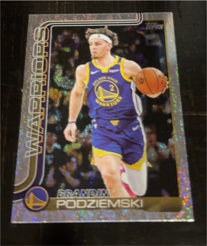 2025-26 Topps #141 Brandin Podziemski — front