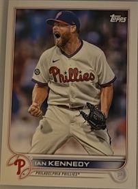 2022 Topps #102 Ian Kennedy — front