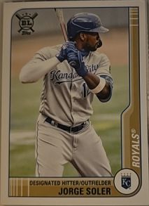 2021 Topps Big League #103 Jorge Soler Kansas City Royals — front