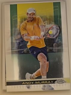 2024 Topps Chrome Tennis #5 Andy Murray — front