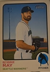 2022 Topps Heritage #132 Robbie Ray — front