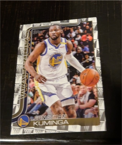 2025-26 Topps #138 Jonathan Kuminga — front