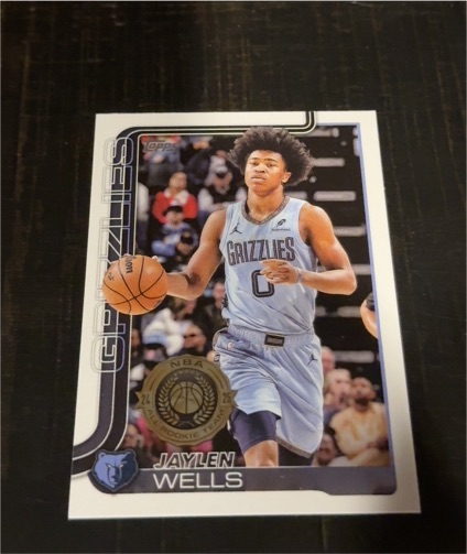 2025-26 Topps #183 Jaylen Wells — front