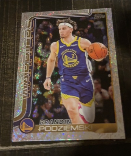 2025-26 Topps Basketball #141 Brandin Podziemski — front