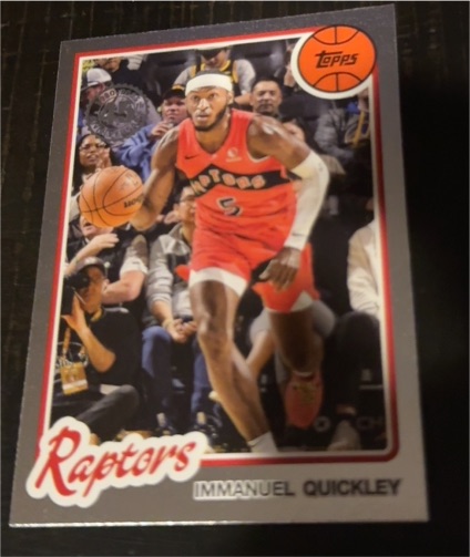 2025-26 Topps #80BK-8 Immanuel Quickley — front