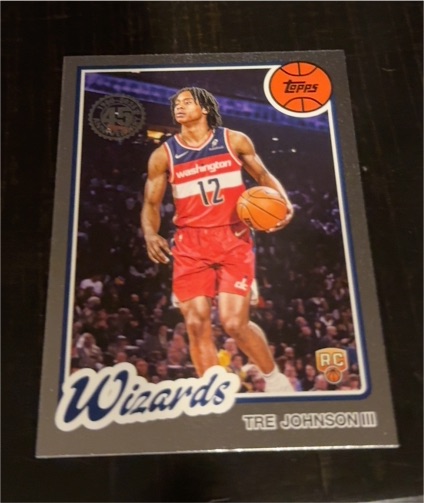 2025-26 Topps 1980-81 #80BK-97 Tre Johnson III — front