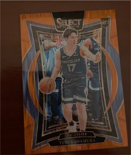 2024-25 Panini Select #76 Yuki Kawamura — front