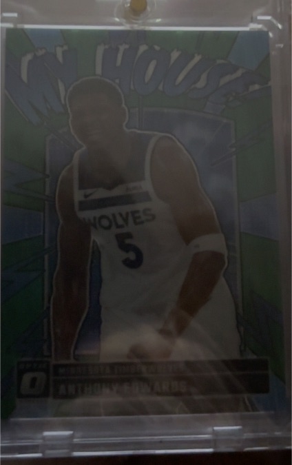 2024-25 Panini Donruss Optic #2 Anthony Edwards My House — front