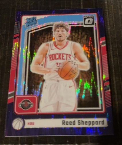 2024-25 Donruss Optic #255 Reed Sheppard — front