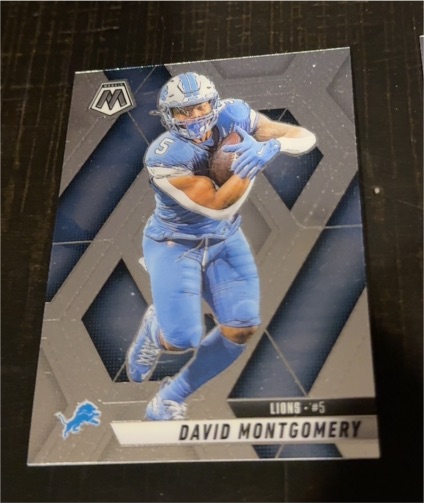 2021 Panini Mosaic #5 David Montgomery — front