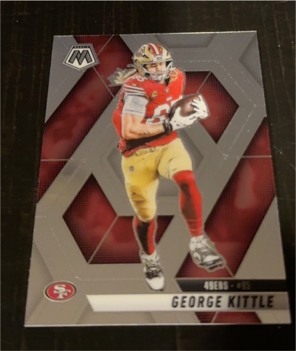 2021 Panini Mosaic #176 George Kittle — front