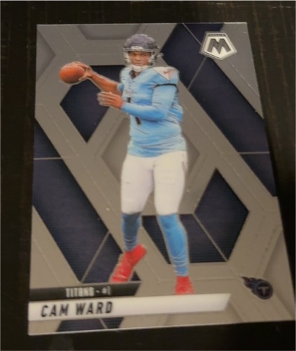 2025 Panini Mosaic #382 Cam Ward — front