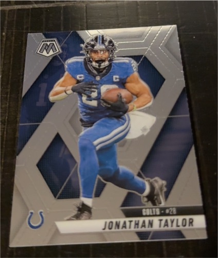 2021 Panini Mosaic #28 Jonathan Taylor — front