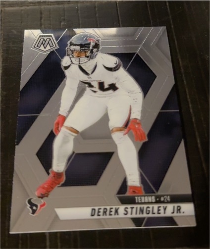 2025 Panini Mosaic #24 Derek Stingley Jr. — front