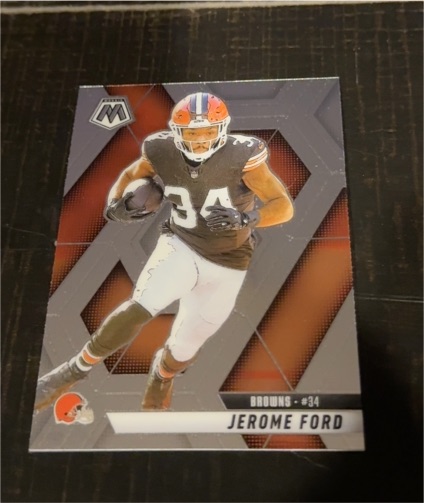 2020 Panini Mosaic #34 Jerome Ford — front