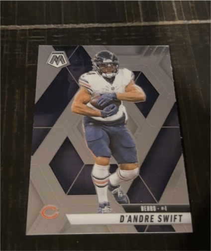 2021 Panini Mosaic #84 D'Andre Swift — front