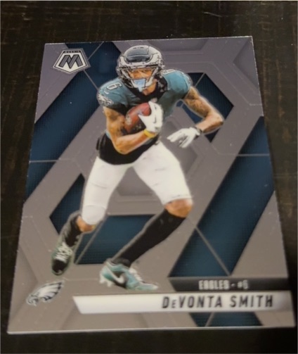 2020 Panini Mosaic #85 DeVonta Smith — front