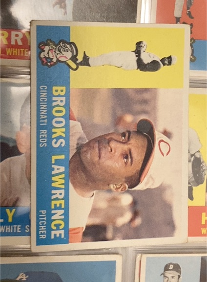 1960 Topps #434 Brooks Lawrence — front