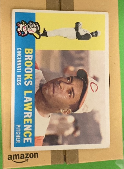 1960 Topps #434 Brooks Lawrence — front