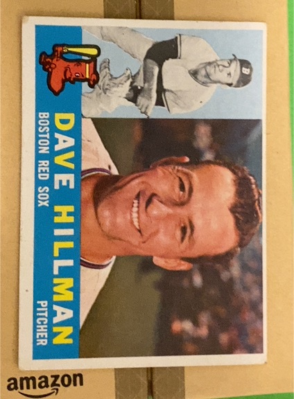 1960 Topps #68 Dave Hillman — front