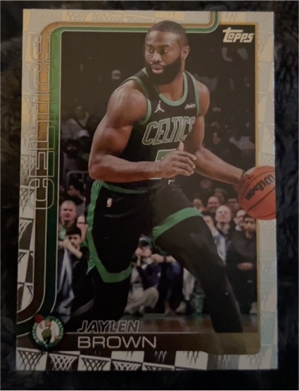 2025-26 Topps #2 Jaylen Brown Season Tip Off — front