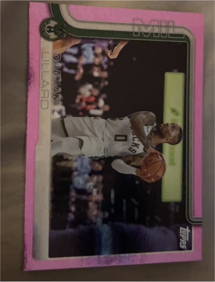 2025-26 Topps #55 Damian Lillard — front