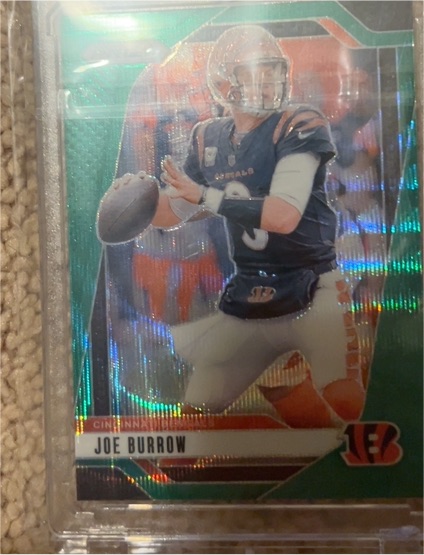 2024 Panini Prizm #55 Joe Burrow Green Wave — front