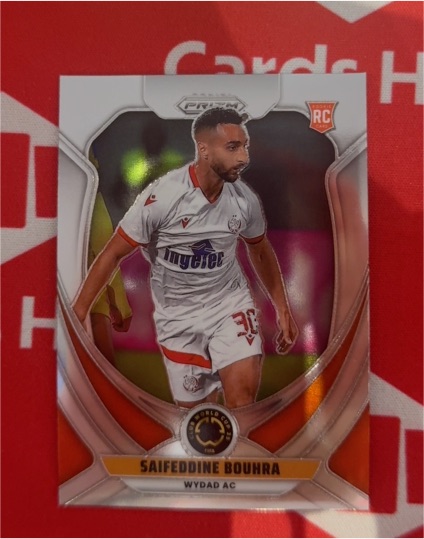 2025 Panini Prizm FIFA Club World Cup #198 Saifeddine Bouhra — front