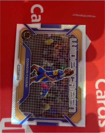 2025 Panini Prizm FIFA Club World Cup Widescreen #3 Edinson Cavani — front