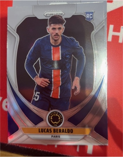 2025 Panini Prizm FIFA Club World Cup #157 Lucas Beraldo — front