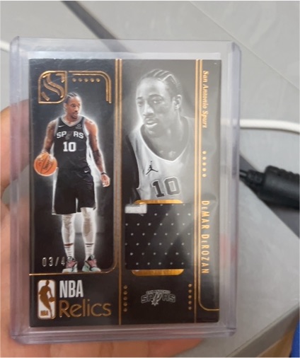 2024-25 Panini Silhouette #REL-10 DeMar DeRozan — front