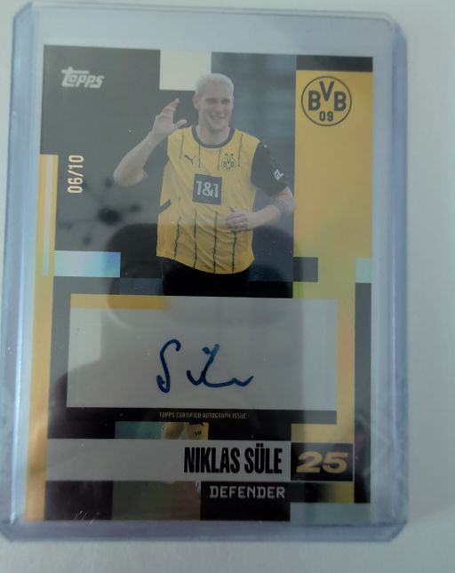 2024-25 Topps Borussia Dortmund #25 Niklas Süle — front