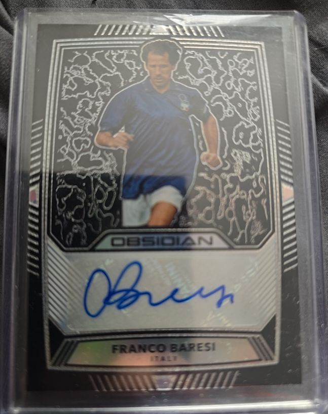 2019-20 Panini Obsidian Franco Baresi Auto — front