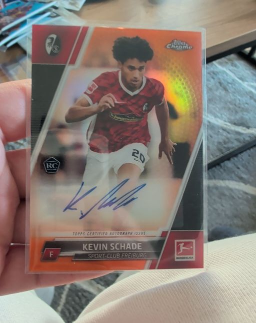 2021-22 Topps Chrome Bundesliga #BCA-KS Kevin Schade — front