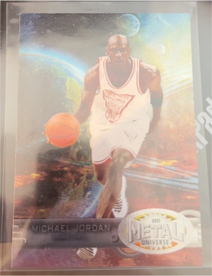 2021 SkyBox Metal Universe Champions #RB-1 Michael Jordan — front