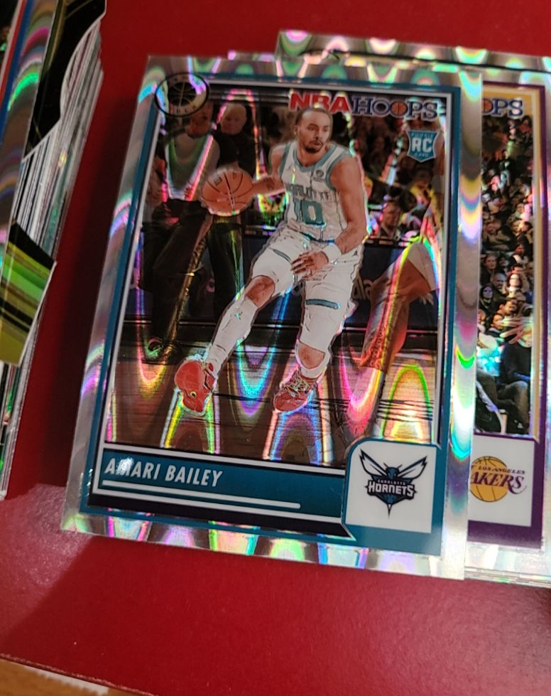 2023-24 Panini NBA Hoops Premium Stock #236 Amari Bailey — front