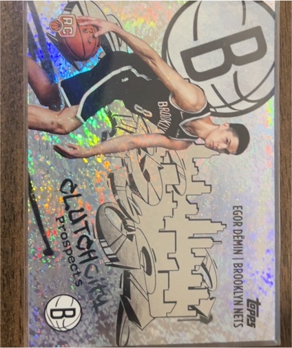 2025-26 Topps #CC-8 Egor Demin — front
