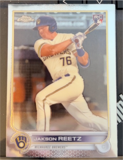 2022 Topps Chrome #157 Jakson Reetz — front