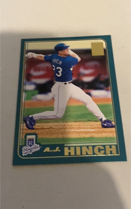 2001 Topps #469 A.J. Hinch — front
