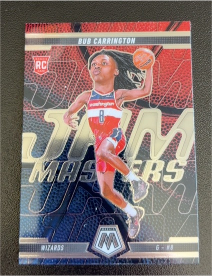 2024-25 Panini Mosaic Jam Masters #7 Bub Carrington — front