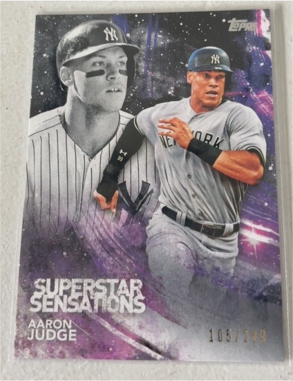 2018 Topps Superstar Sensations #SSS-30 Aaron Judge — front