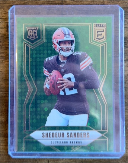2025 Panini Donruss Elite #112 Shedeur Sanders — front