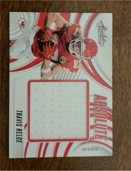 2025 Panini Absolute Football #AJ-TKE Travis Kelce — front