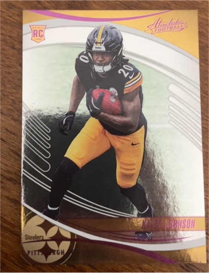 2025 Panini Absolute #148 Kaleb Johnson — front